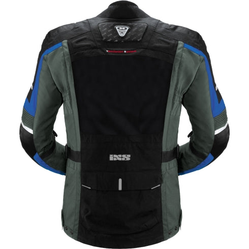 IXS MONTEVIDEO II schwarz-dunkelgrau-blau jacheta touring